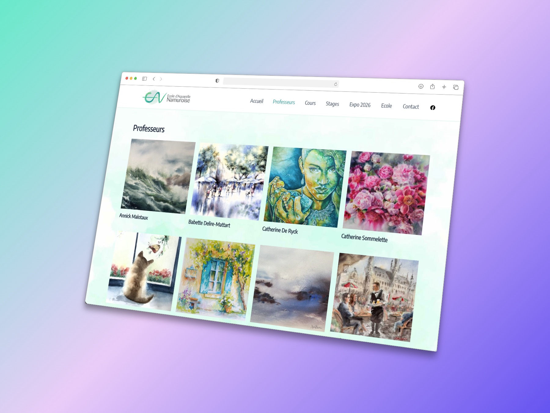 Nouveau site internet